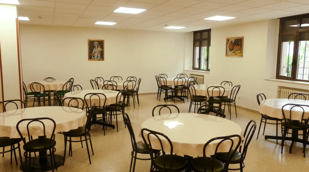 Comedor. Casa espiritualidad "El Plantío"