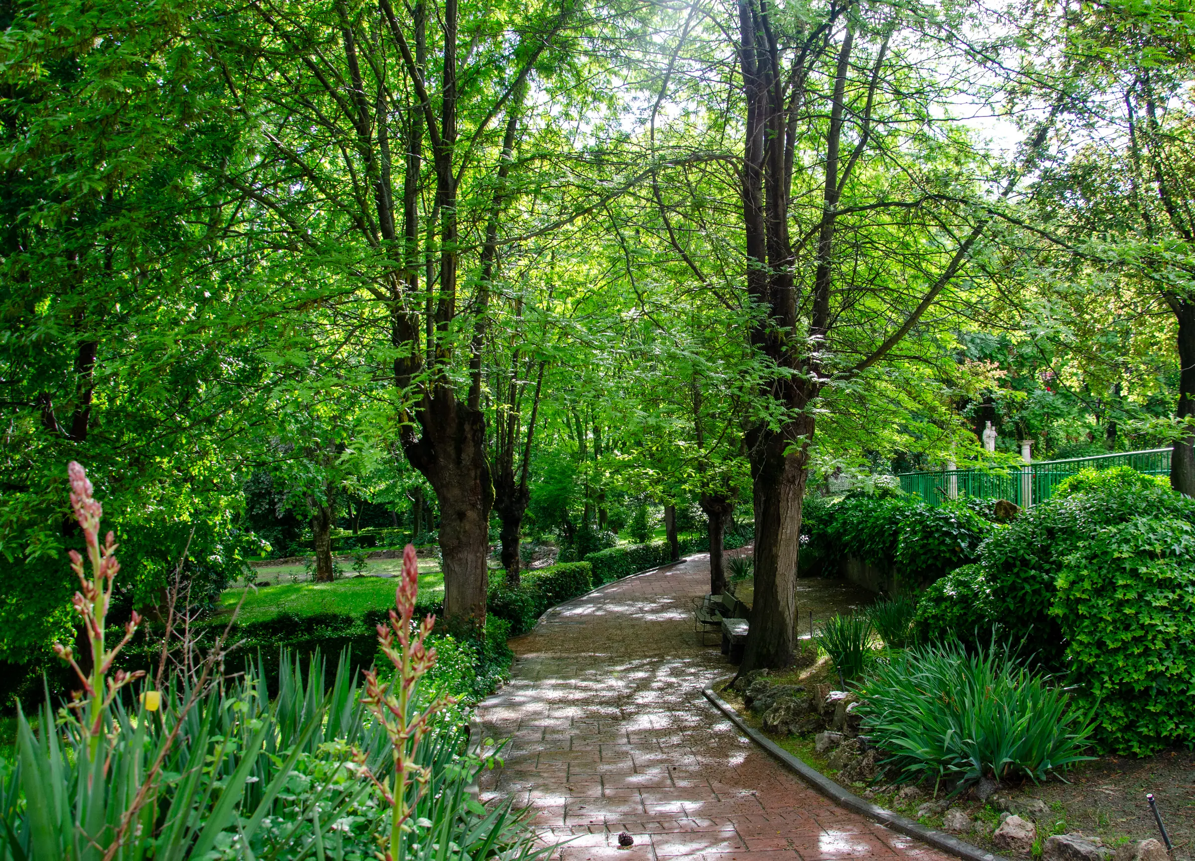 Jardín Casa Espiritualidad María Auxiliadora